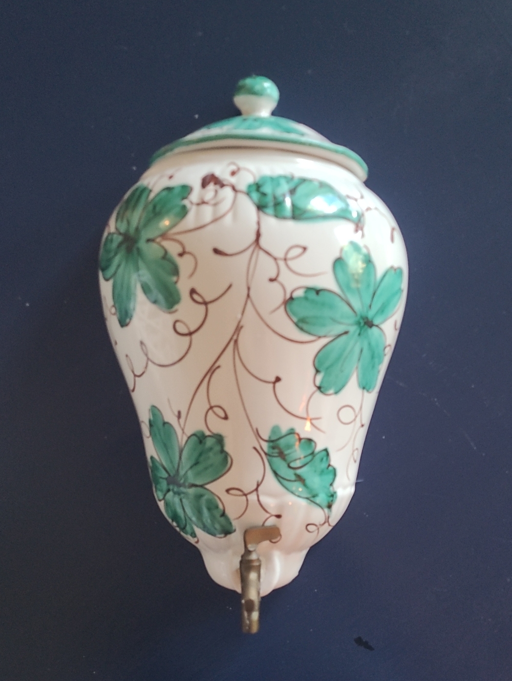 Rare Vintage Terracotta Ceramic Italian Wall Fountain 90/301